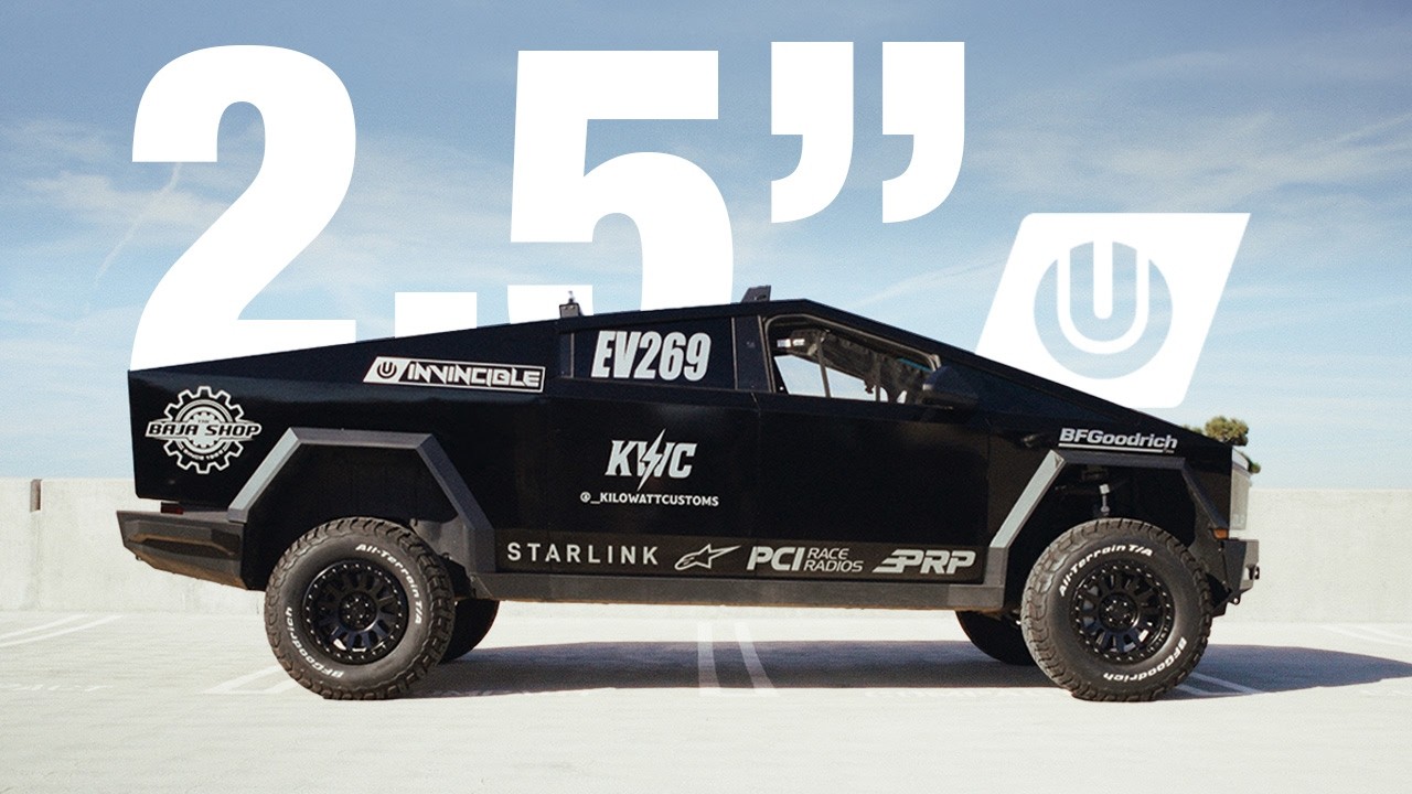 Can you lift a Cybertruck? We found out the hard way | Unplugged Performance