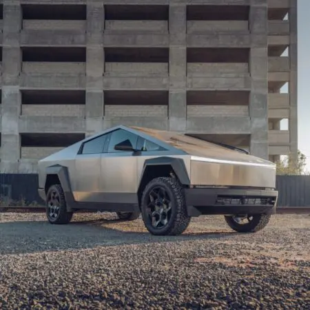 Unplugged Performance- Cyberhex Wheel- Tesla Cybertruck- Satin Black