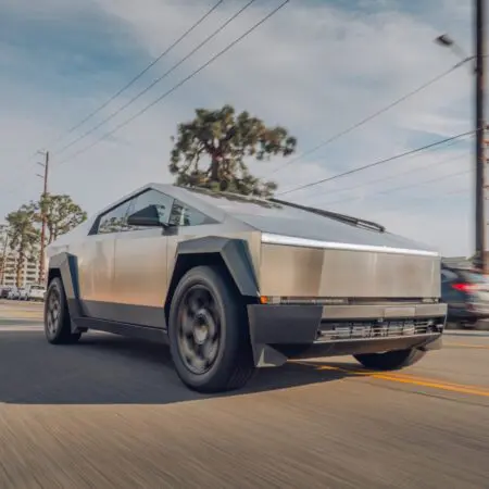 Unplugged Performance- Cyberhex Wheel- Tesla Cybertruck- Satin Black