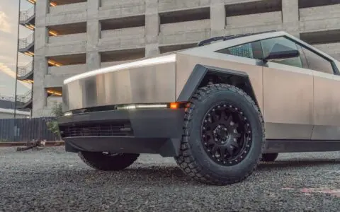 Tesla Cybertruck UP 03 Beadlock Wheels in Satin Black Image 2