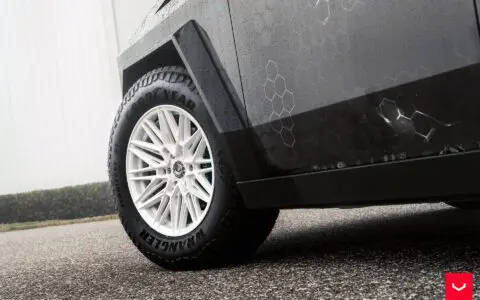 Tesla Cybertruck Vossen HF6 5 Hybrid Forged Wheels Image 11