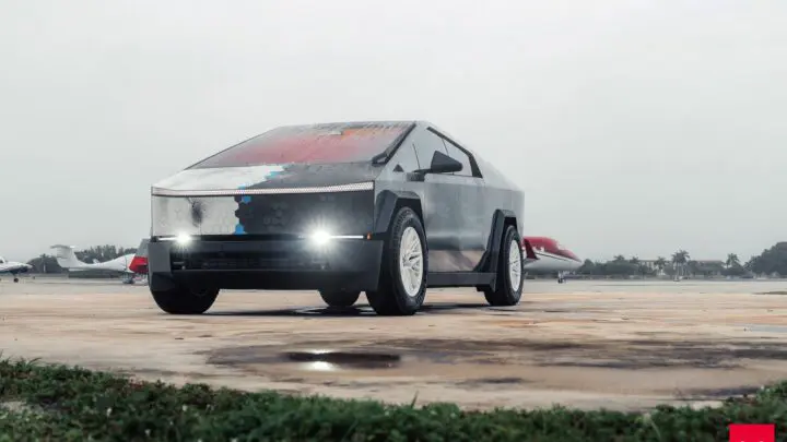 Tesla Cybertruck – Vossen HF6-5 Hybrid Forged Wheels