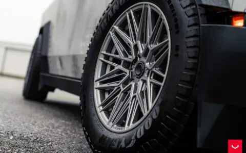 Tesla Cybertruck Vossen HF6 5 Hybrid Forged Wheels Image 5