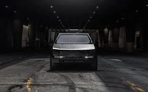 Digital Camo Wrapped Tesla Cybertruck - UP CYBERHEX Wheels in Satin Black