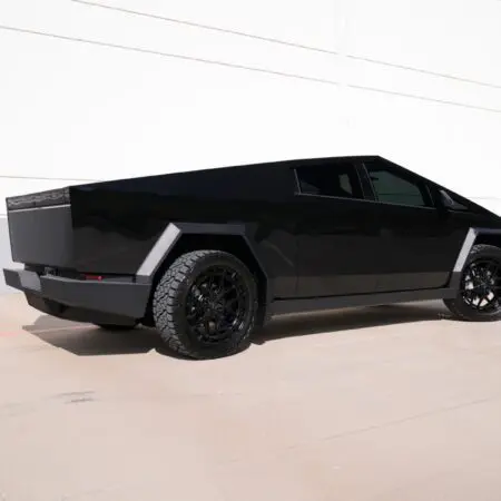 Black Tesla Cybertruck  – Vossen Hybrid Forged HFX-1 Wheels