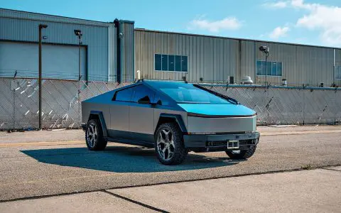 Tesla Cybertruck UP Forged CYBRSPOKE 24 Inch Satin Black Wheels and UP INVINCIBLE Steel Bumpers and Rock Sliders 1920px Blog Image 14