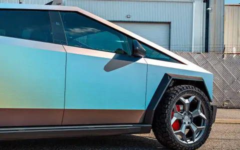 Tesla Cybertruck UP Forged CYBRSPOKE 24 Inch Satin Black Wheels and UP INVINCIBLE Steel Bumpers and Rock Sliders 1920px Blog Image