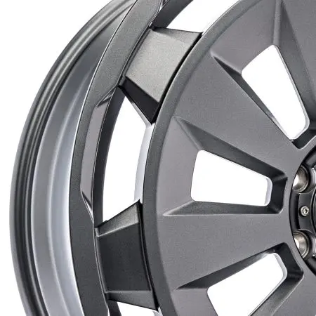 24 inch Satin Titanium CYBRNova by Unplugged Performance for Tesla Cybertruck 1200px (1)