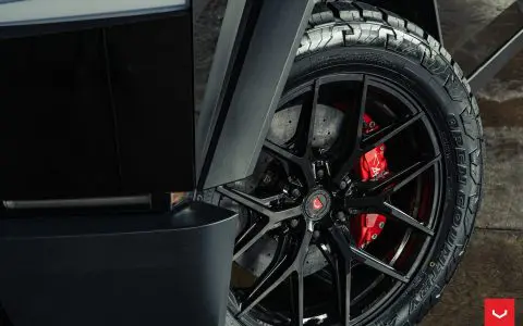Cybertruck Dual Motor AWD Demand Is So Strong That New Orders Won't Arrive Until Fall 2026 9 Tesla Cybertruck – Vossen Hybrid Forged Series HF6 4 Image 7
