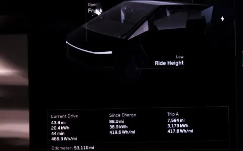 UP-RW Cyber Road Warrior: The Forged Cybertruck Wheel That Doesn't Sacrifice Range 2 Truck 1 - Foundation Series Cyberwheel (Goodyear Wrangler Territory RT – 285:65R20)