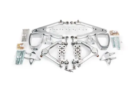 Unplugged Performance UP INVINCIBLE 2.5 Inch Lift Kit Tesla Cybertruck Production Kit Hardware
