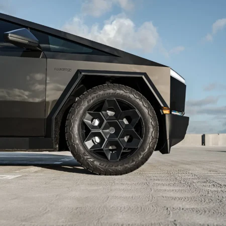 Unplugged Performance - Tesla Cybertruck - UP CYBRHEX Forged Offroad wheels 1