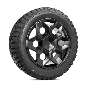 Tesla Cybertruck 24-Inch Cybrhex Wheel and Tire Package