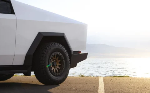 White-Tesla-Cybertruck-UP-03-Beadlock-Forged-Wheels-in-Custom-Finish-Satin-Bronze-Unplugged-Performance-Image-6-scaled.jpg