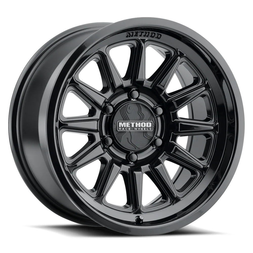 Tesla Cybertruck – Method Race Wheel 323 – Gloss Black Finish 1
