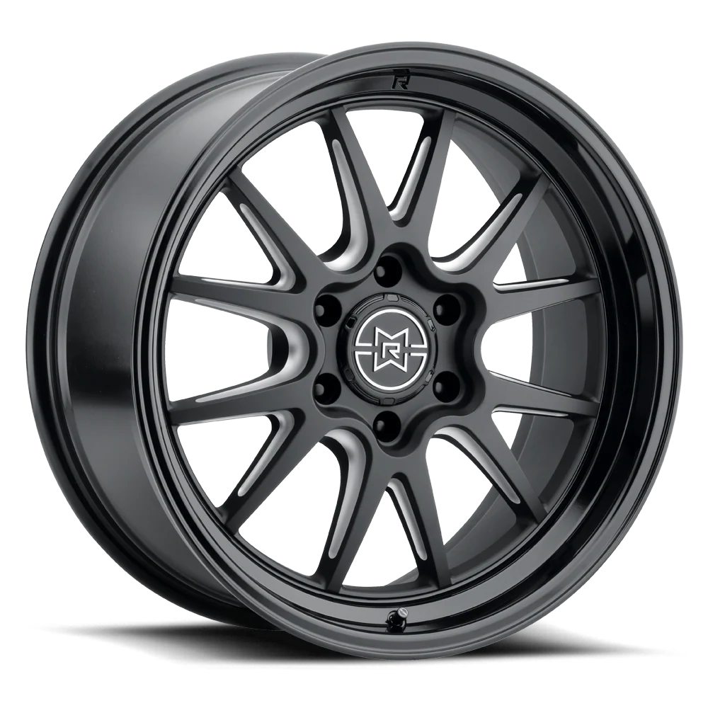 Tesla Cybertruck – Method Race Wheels 802 Raised® Double Black Finish 2